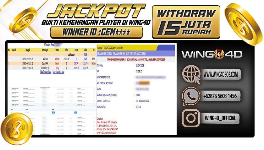 Prediksi WING4D | Prediksi dan RTP Jitu Situs WING4D