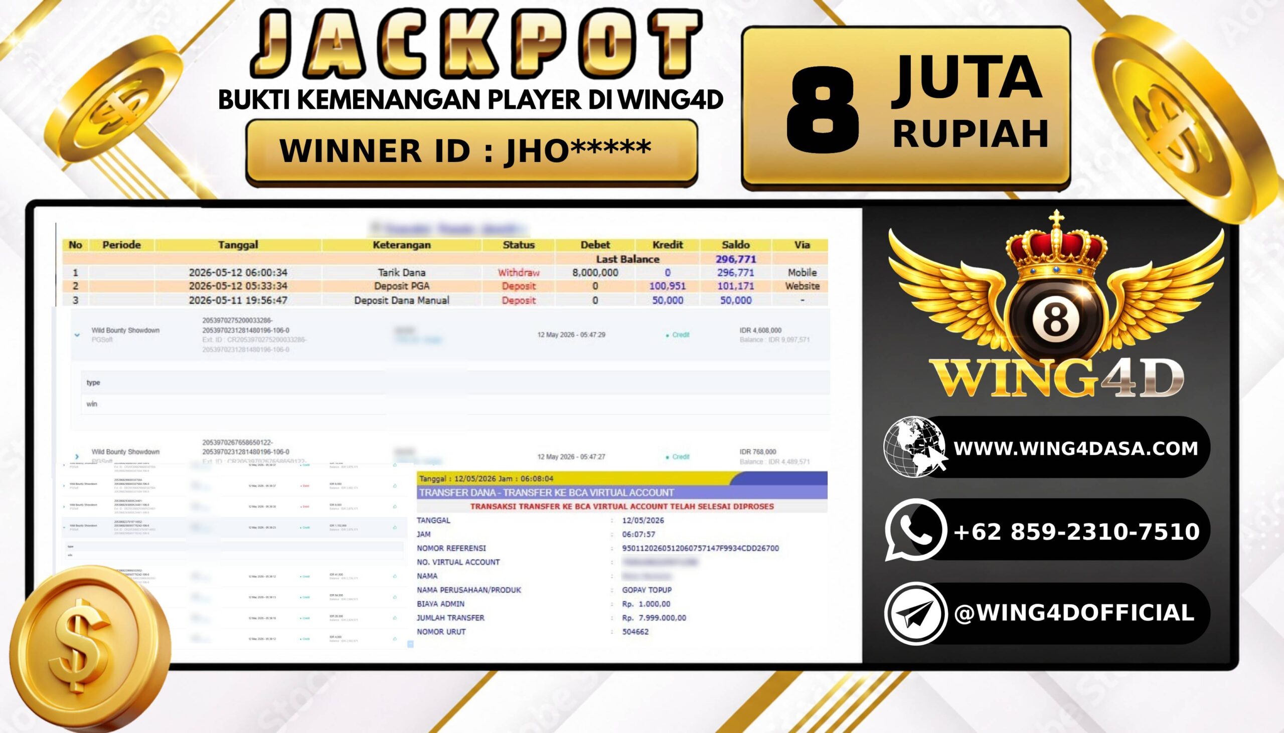 Prediksi WING4D | Prediksi dan RTP Jitu Situs WING4D