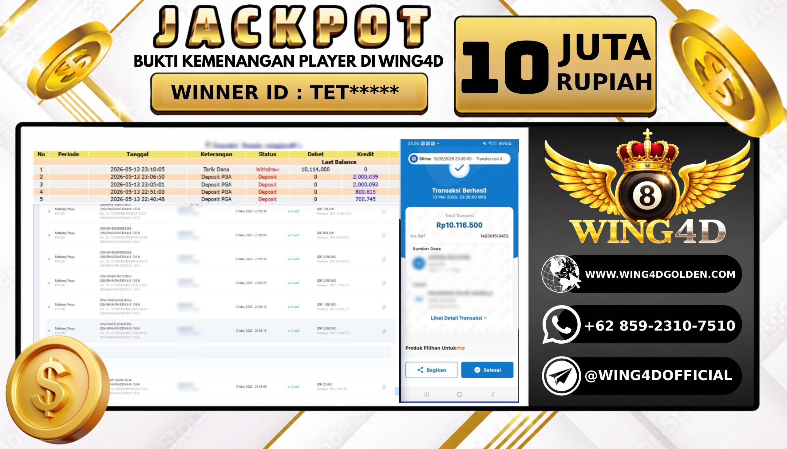 Prediksi WING4D | Prediksi dan RTP Jitu Situs WING4D