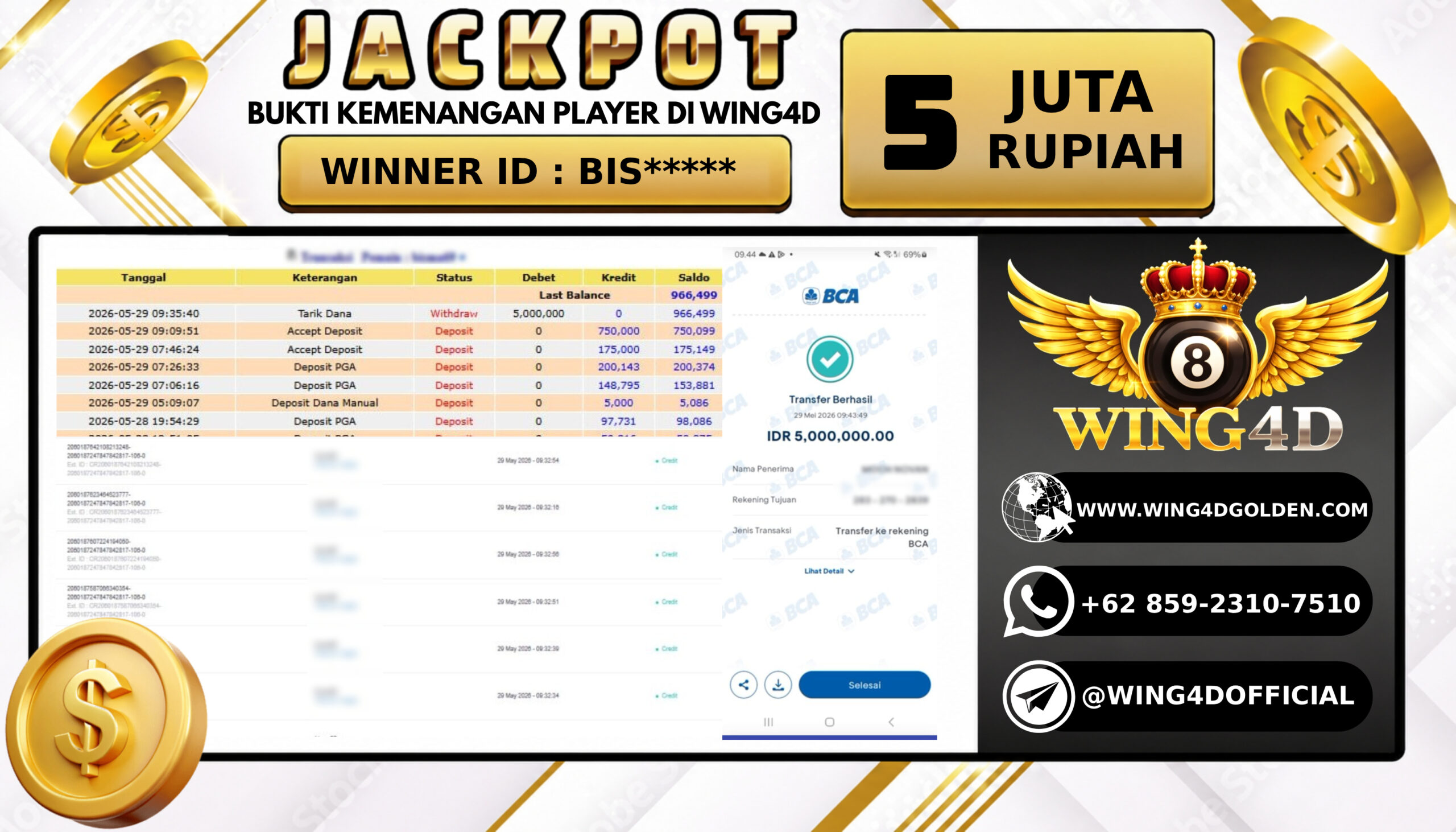 Prediksi WING4D | Prediksi dan RTP Jitu Situs WING4D