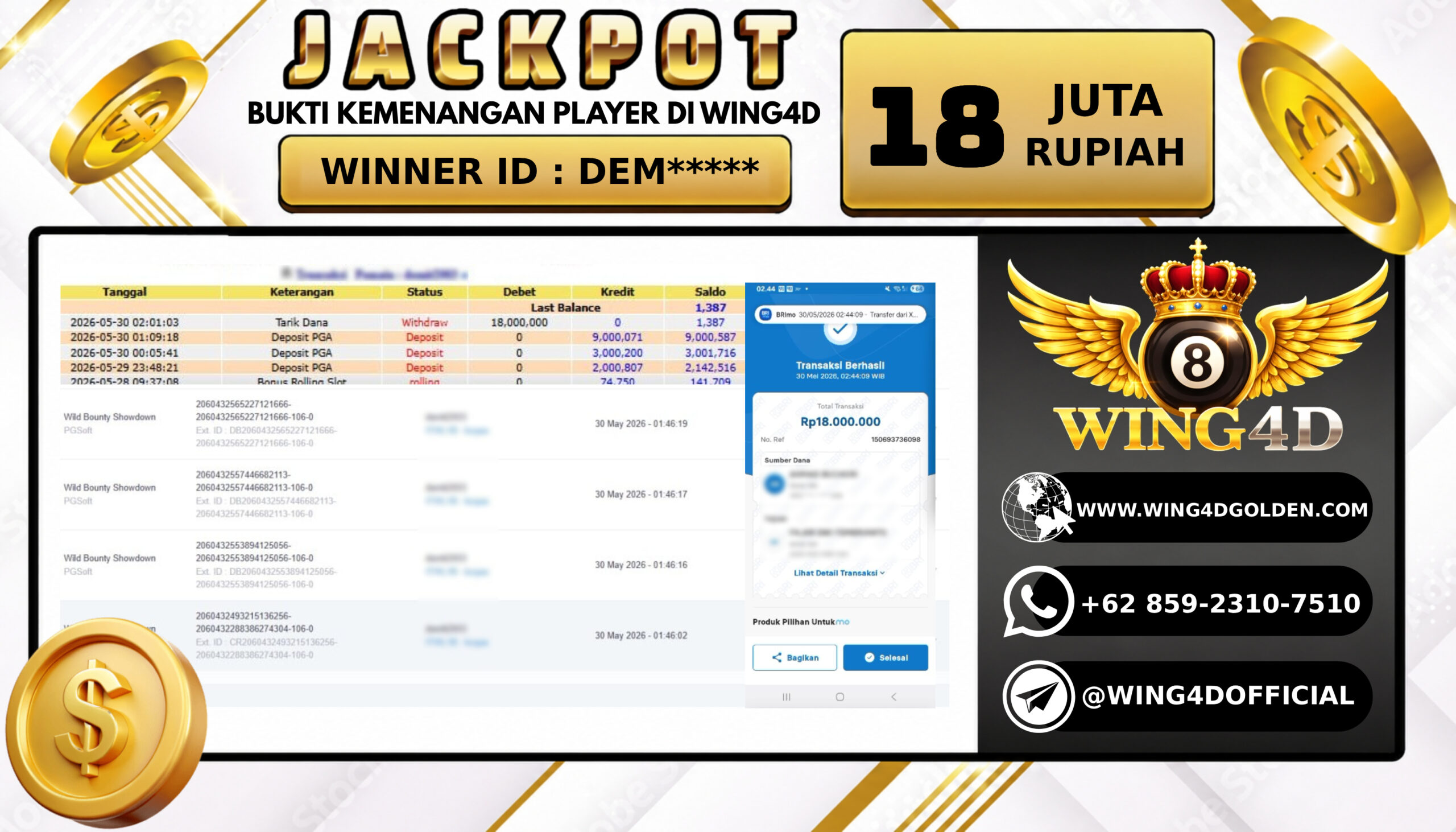 Prediksi WING4D | Prediksi dan RTP Jitu Situs WING4D