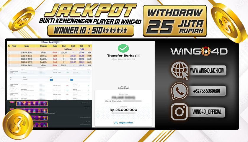 Prediksi WING4D | Prediksi dan RTP Jitu Situs WING4D