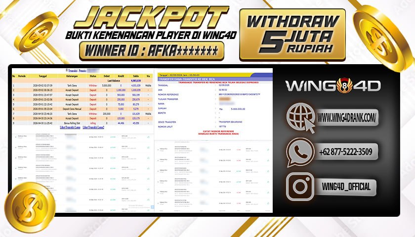 Prediksi WING4D | Prediksi dan RTP Jitu Situs WING4D