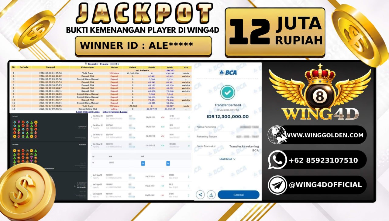 Prediksi WING4D | Prediksi dan RTP Jitu Situs WING4D