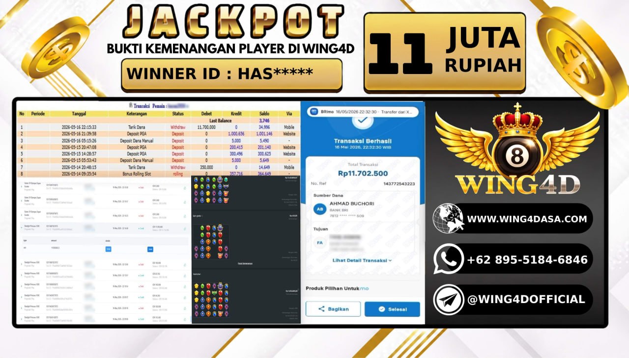 Prediksi WING4D | Prediksi dan RTP Jitu Situs WING4D