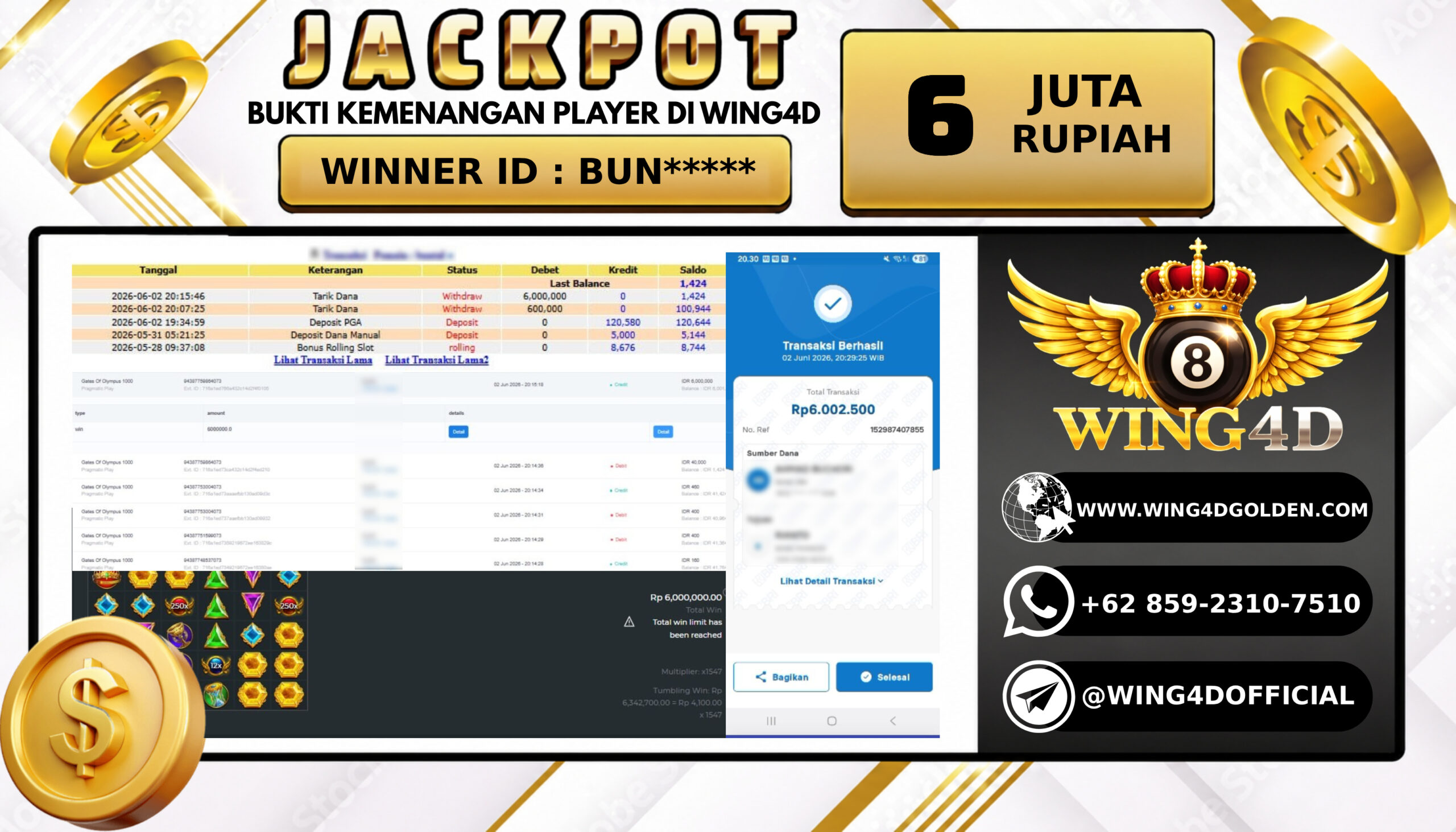 Prediksi WING4D | Prediksi dan RTP Jitu Situs WING4D