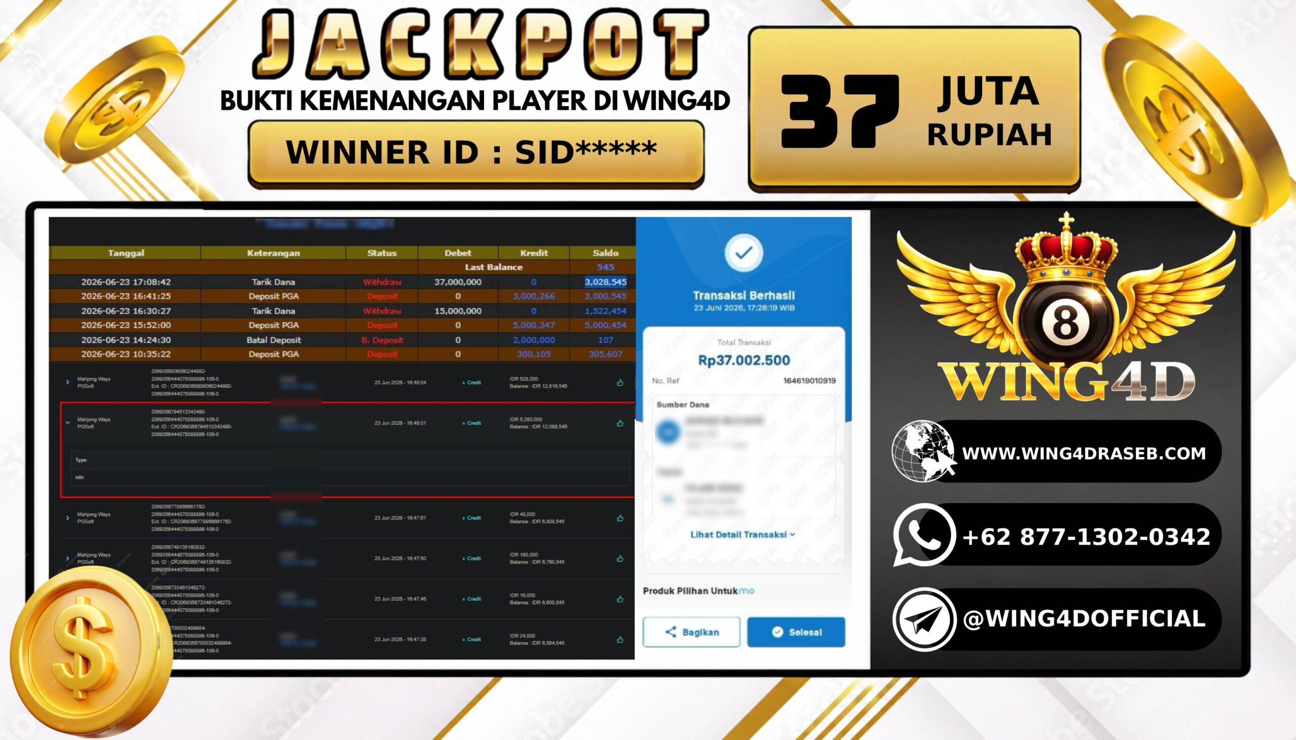 Prediksi WING4D | Prediksi dan RTP Jitu Situs WING4D
