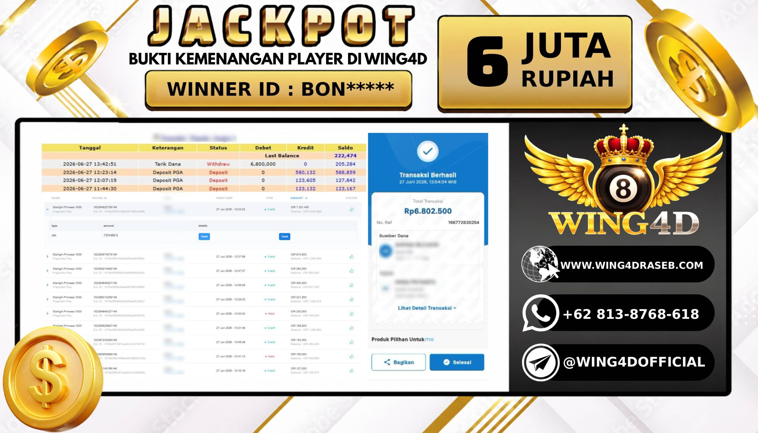 Prediksi WING4D | Prediksi dan RTP Jitu Situs WING4D