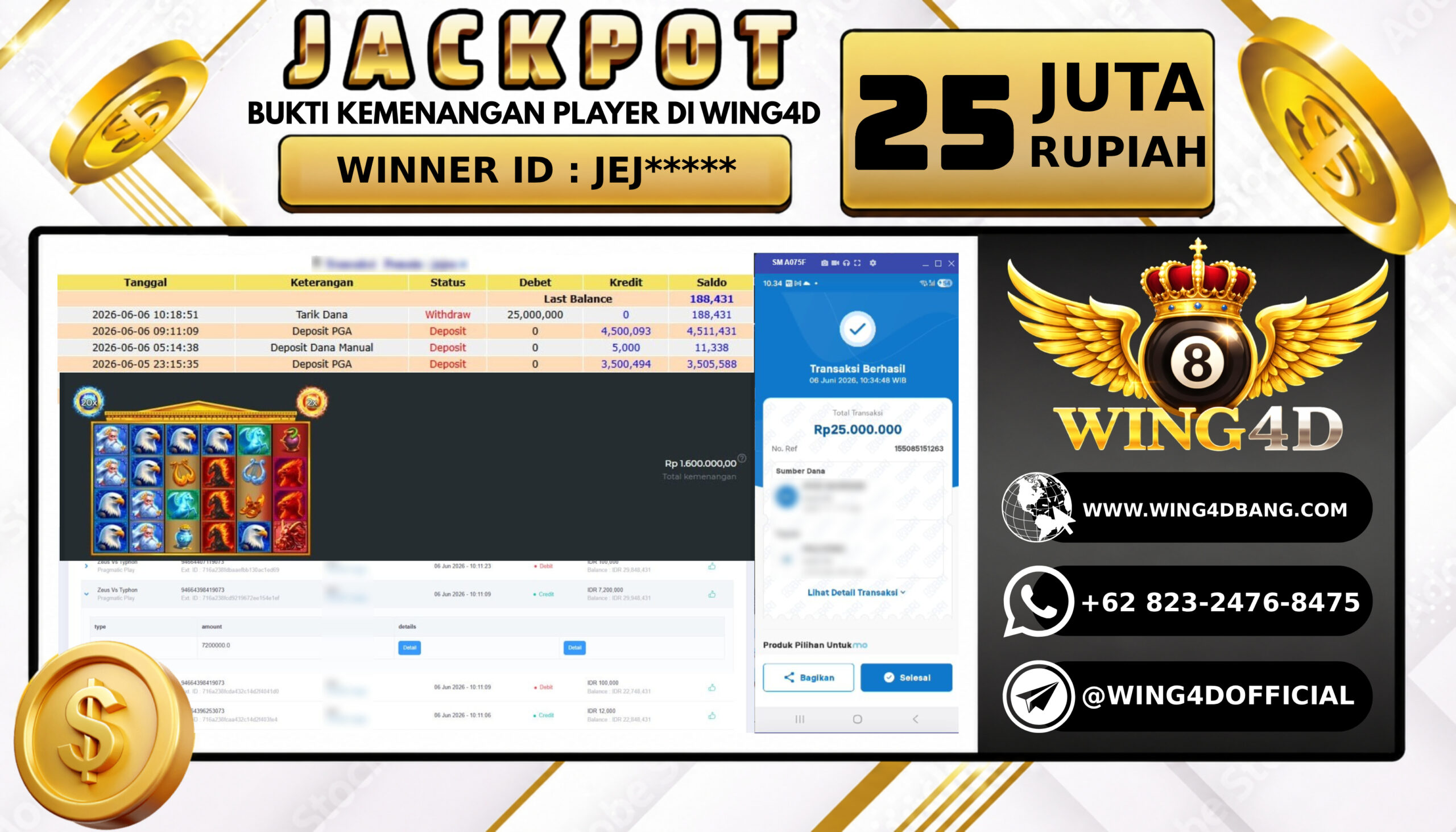 Prediksi WING4D | Prediksi dan RTP Jitu Situs WING4D