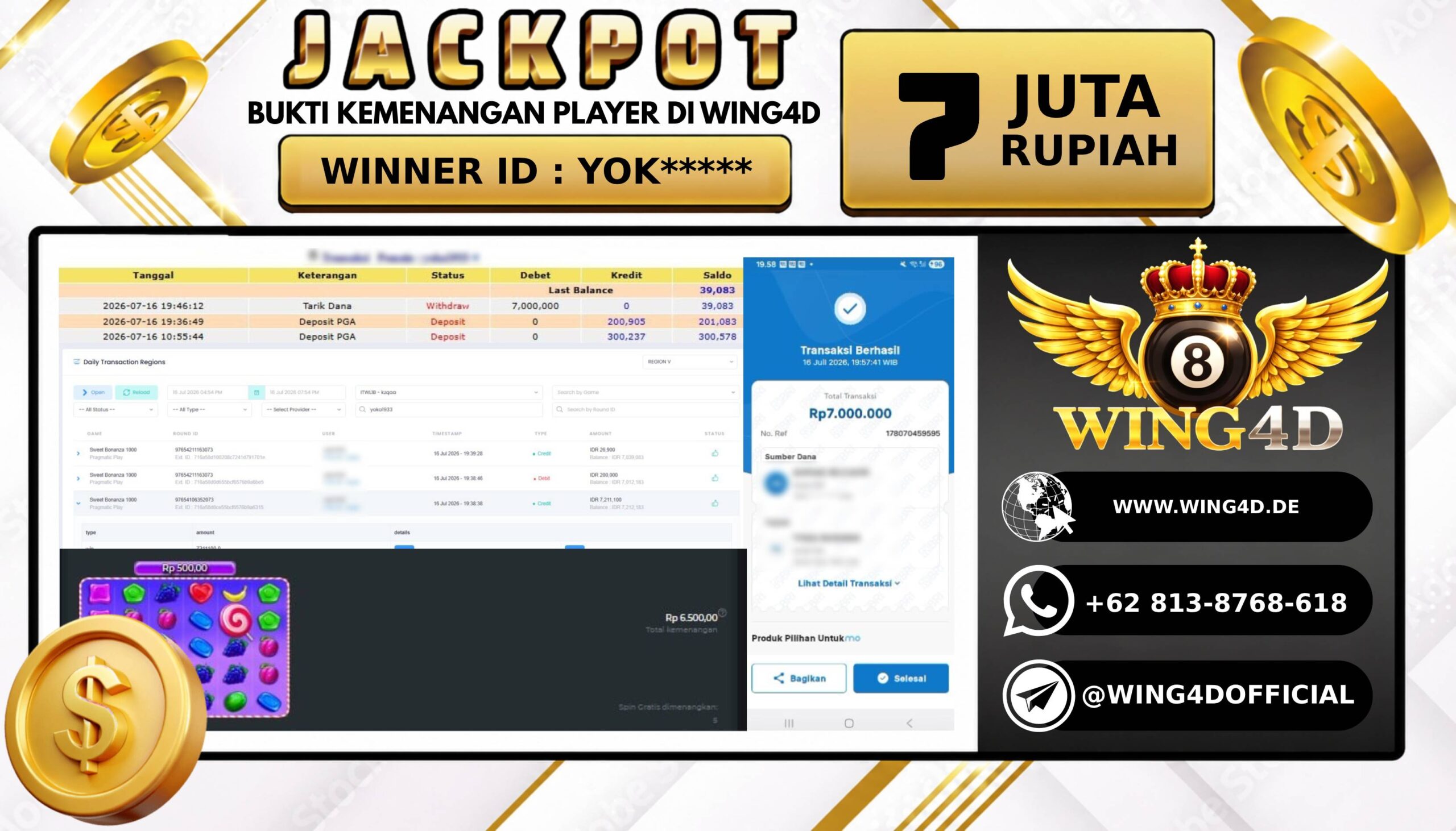 Prediksi WING4D | Prediksi dan RTP Jitu Situs WING4D