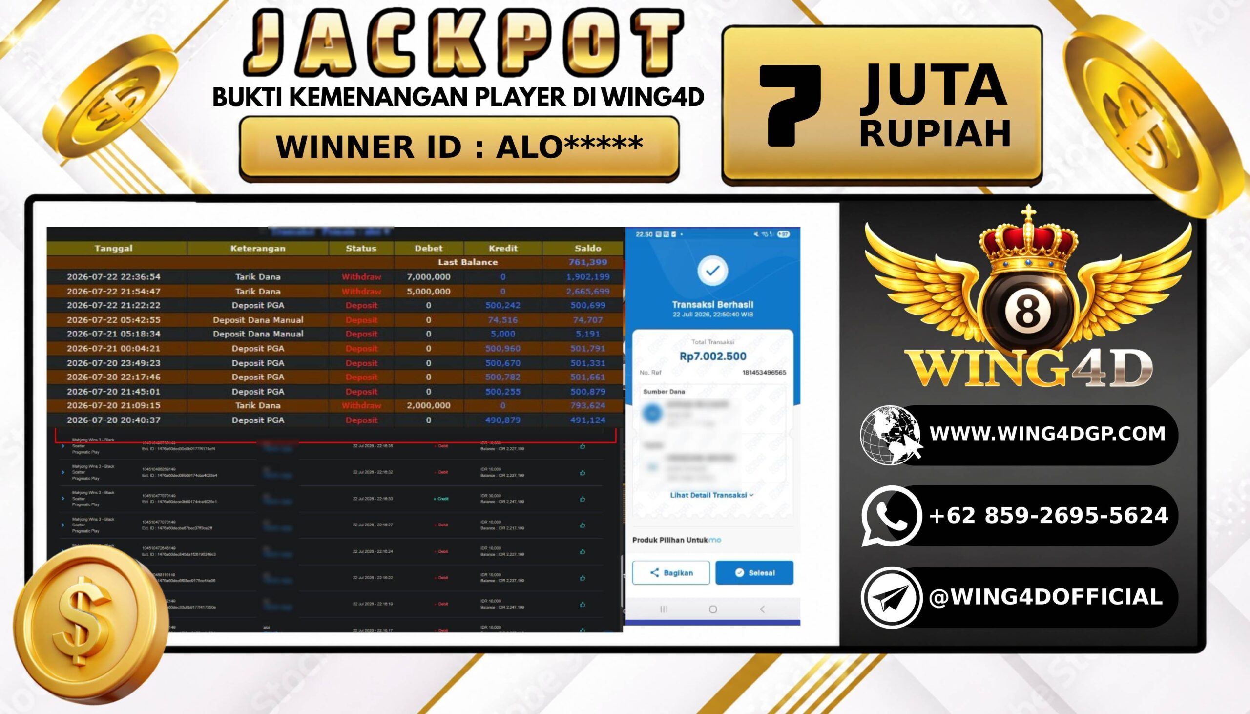 Prediksi WING4D | Prediksi dan RTP Jitu Situs WING4D